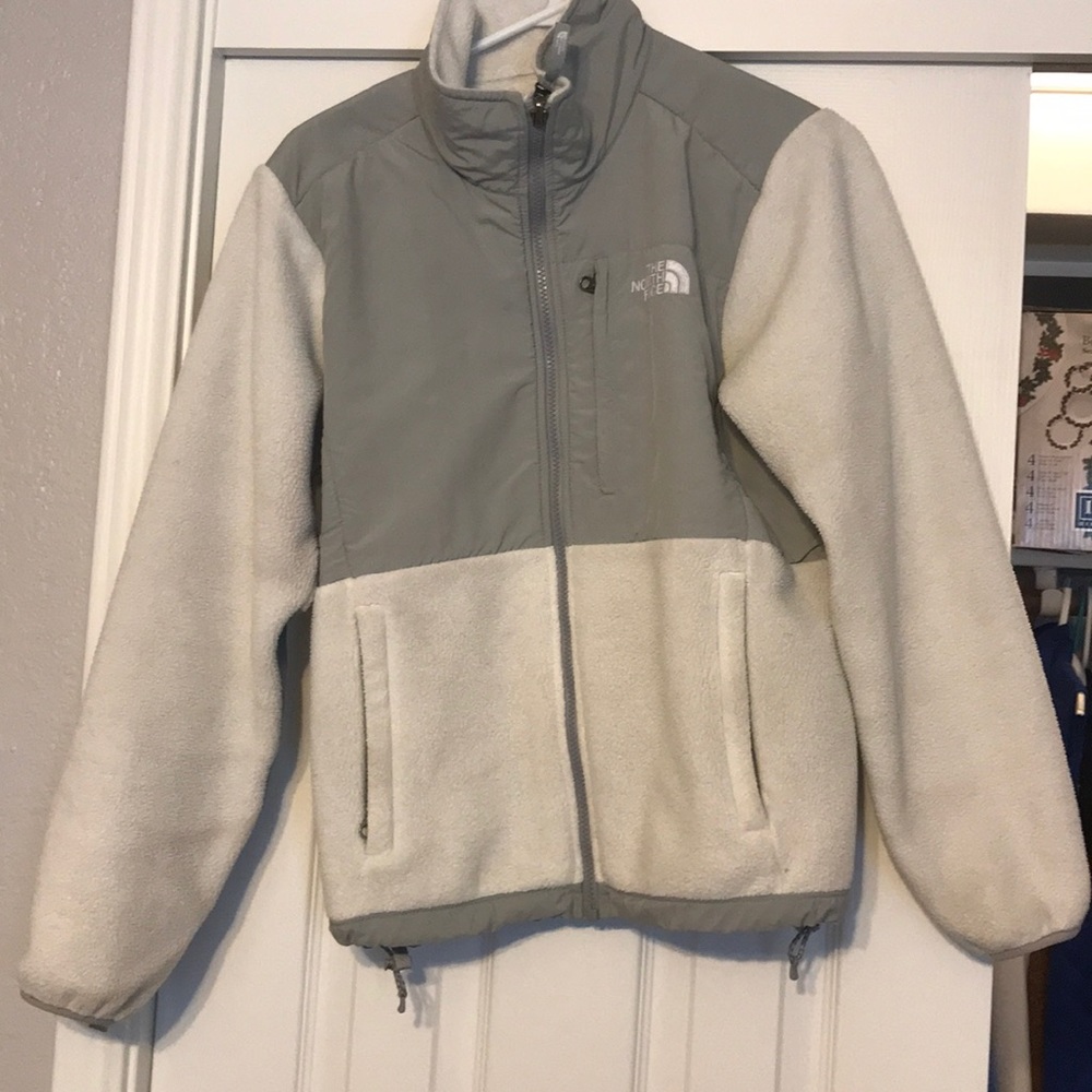 The North Face fuzzy jacket